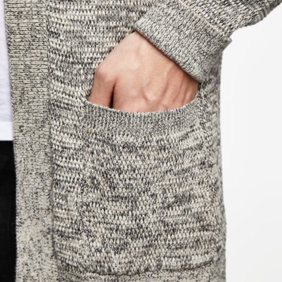 Zara Men’s open front cardigan sweater sizes M & L - Picture 7 of 8